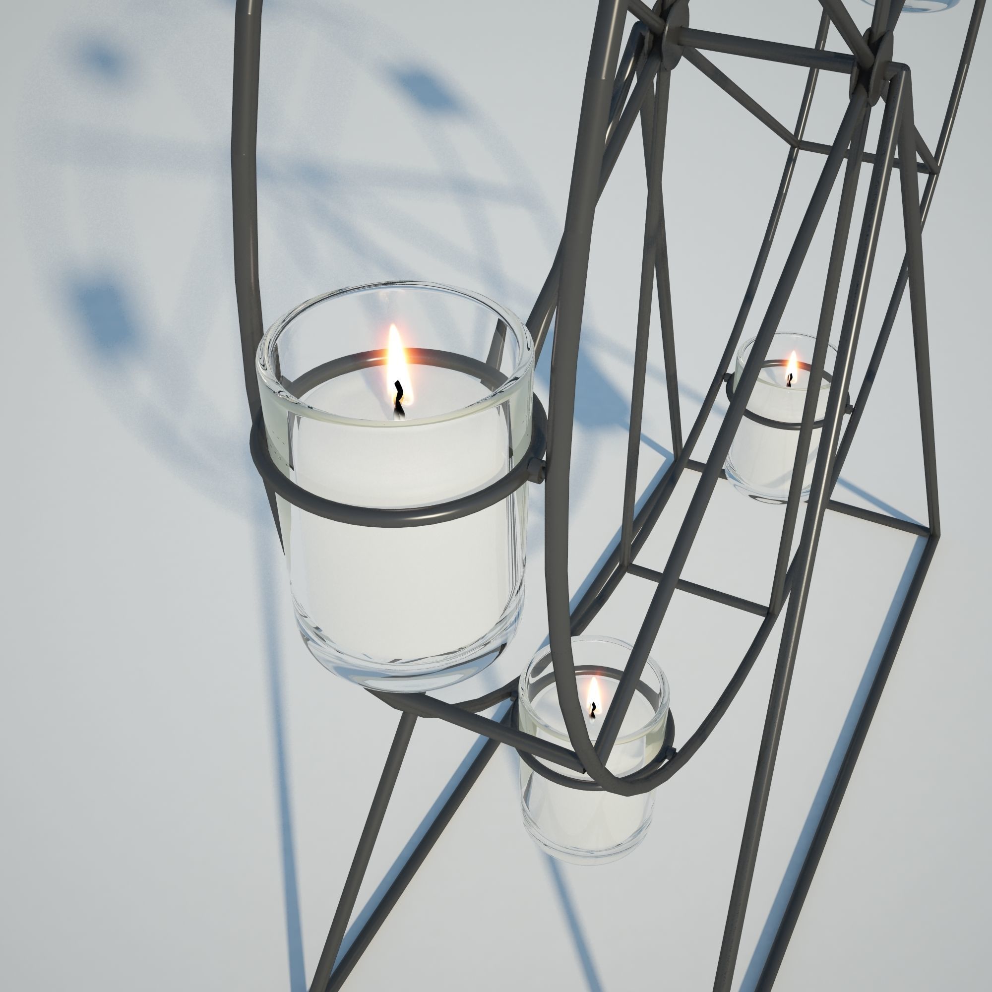 LANTERNS and CANDLE HOLDERS 3D Model Collection_7