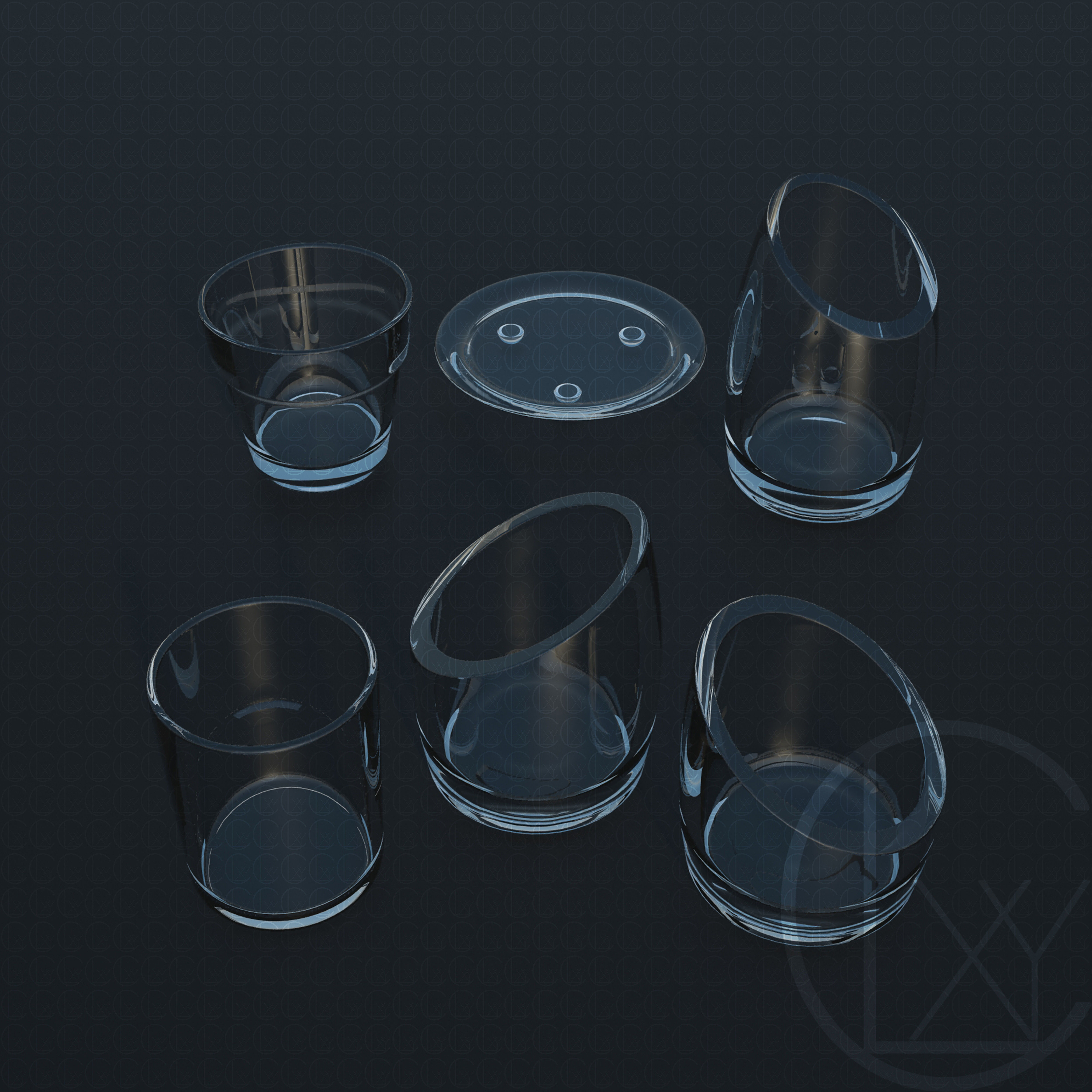 LANTERNS and CANDLE HOLDERS 3D Model Collection_15