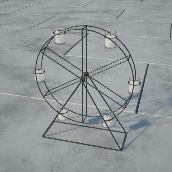 LANTERNS and CANDLE HOLDERS 3D Model Collection_8