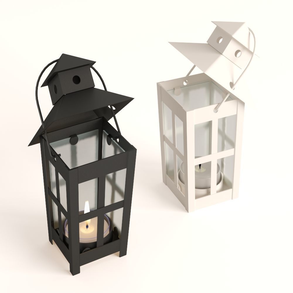 LANTERNS and CANDLE HOLDERS 3D Model Collection_35