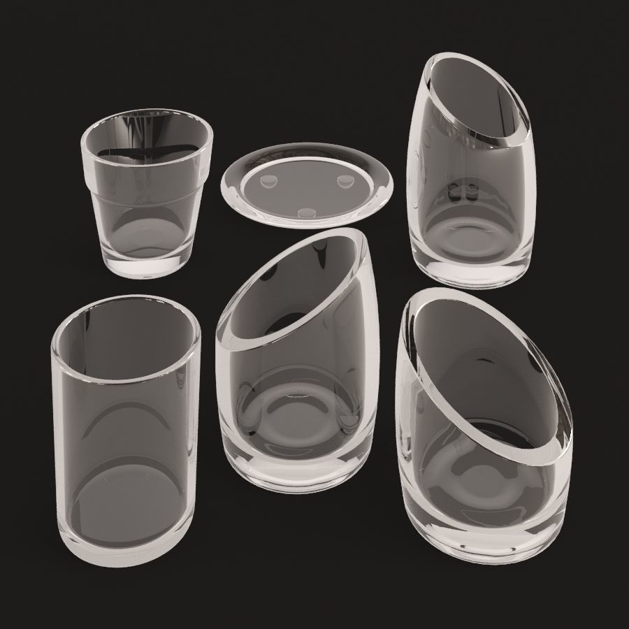 LANTERNS and CANDLE HOLDERS 3D Model Collection_13