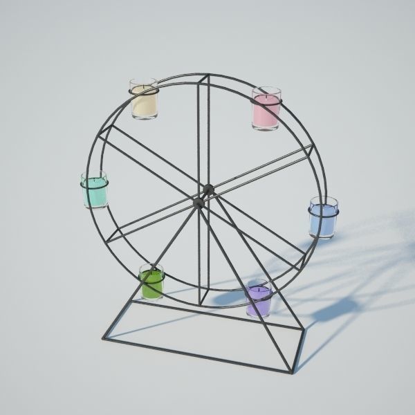 LANTERNS and CANDLE HOLDERS 3D Model Collection_9