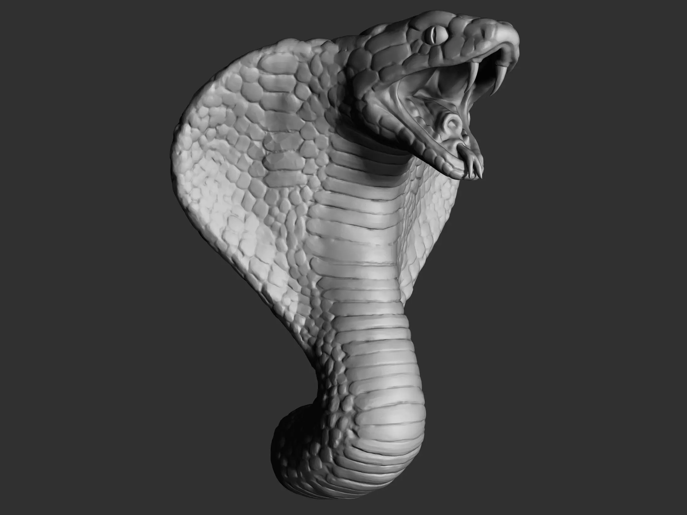 Cobra Head 3D model_0
