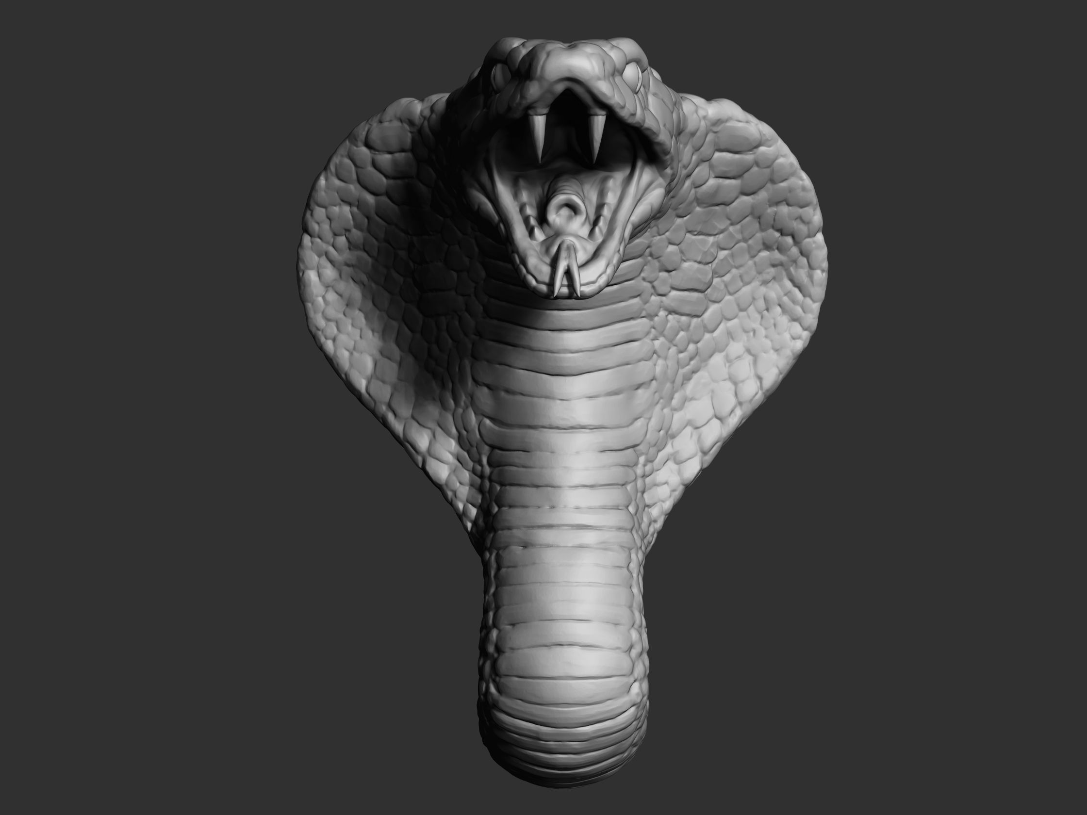 Cobra Head 3D model_1