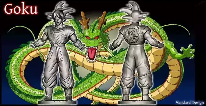 Goku 3D Printing Model