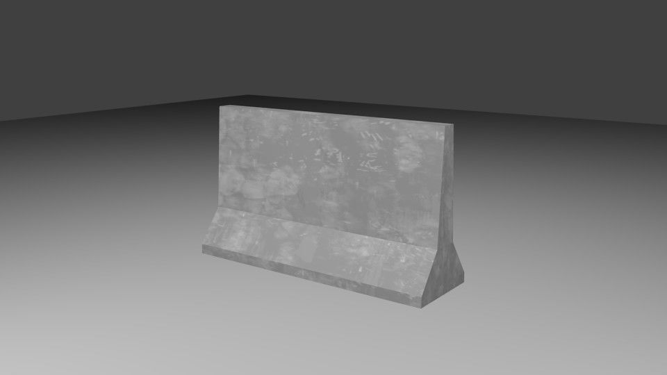 Baricade hanging lamp 3D model_1