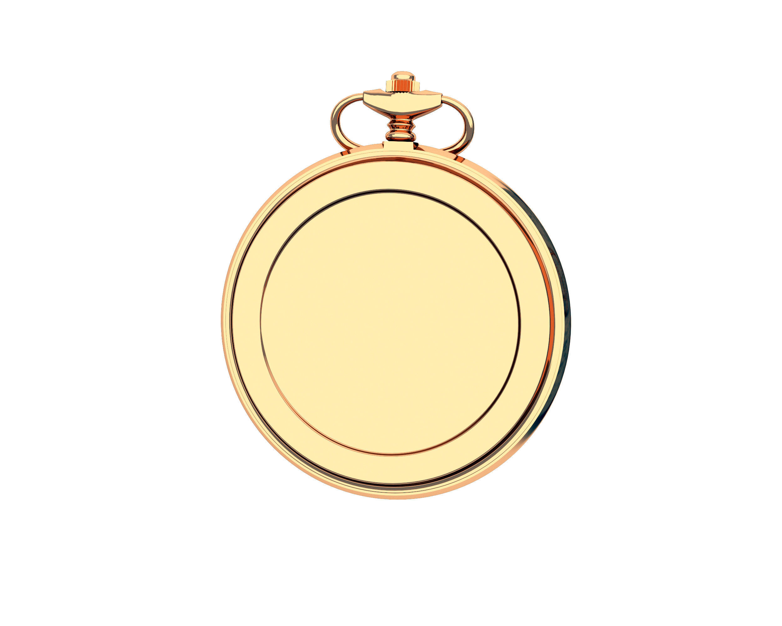 Pocket watch 3D model_7