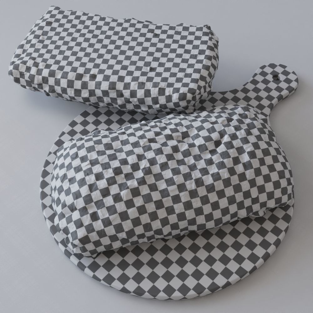 Bread scan 2 3D model_4