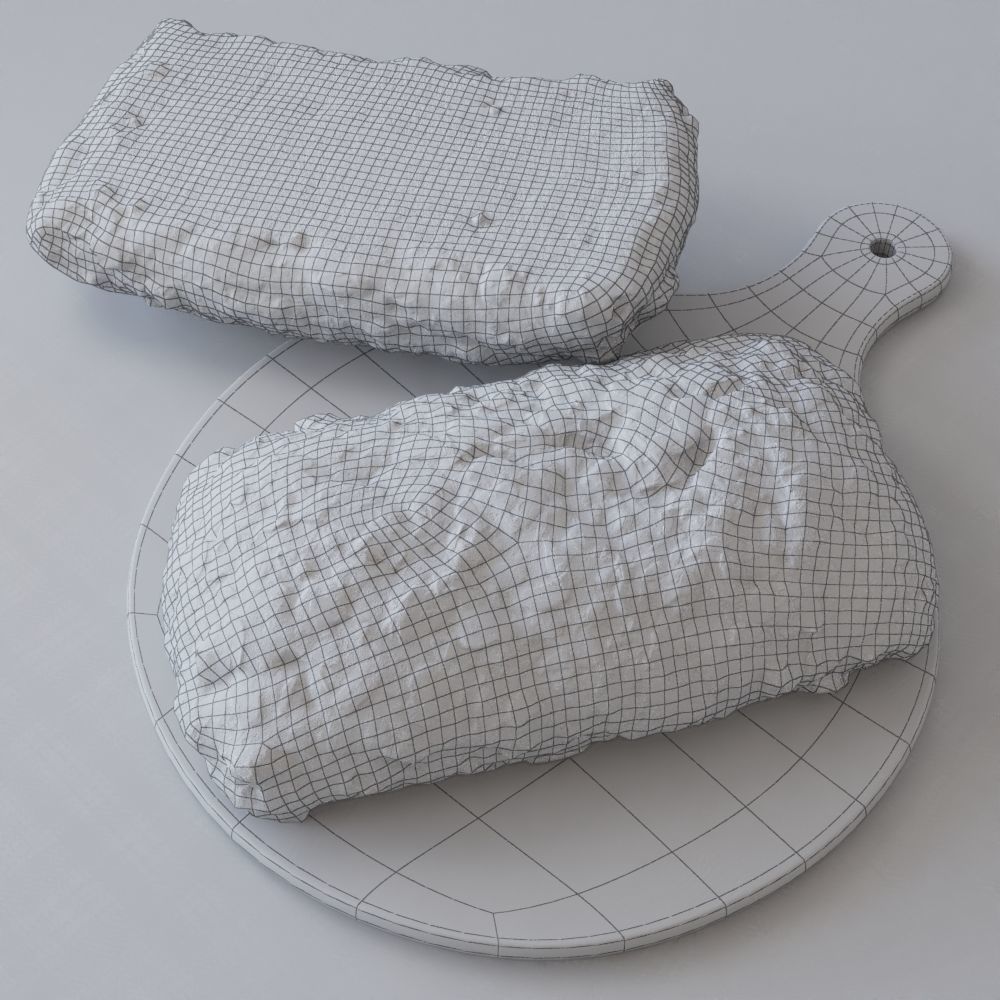 Bread scan 2 3D model_3