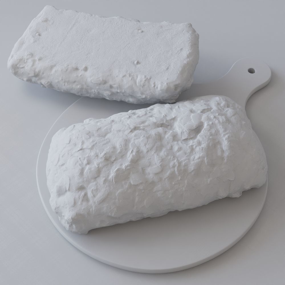 Bread scan 2 3D model_2