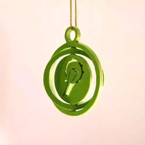 ARMILLARY LOGO KEYCHAIN