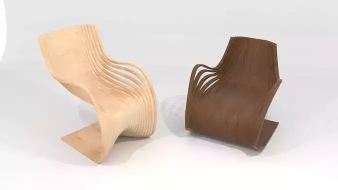 cool Pipo Chair  3D model