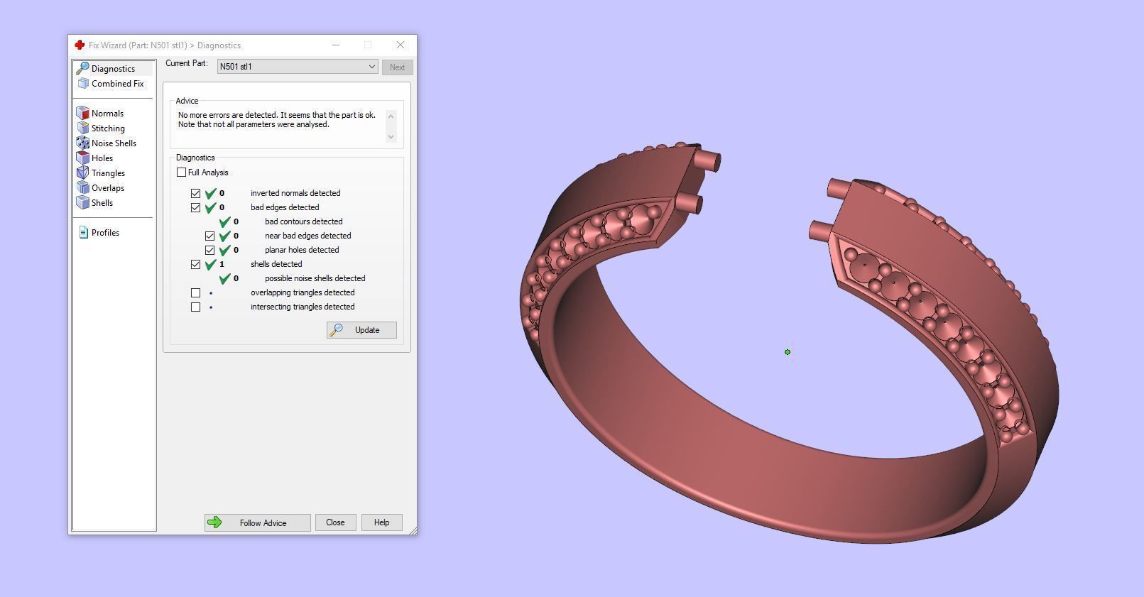 Gold N501 3D print model_5