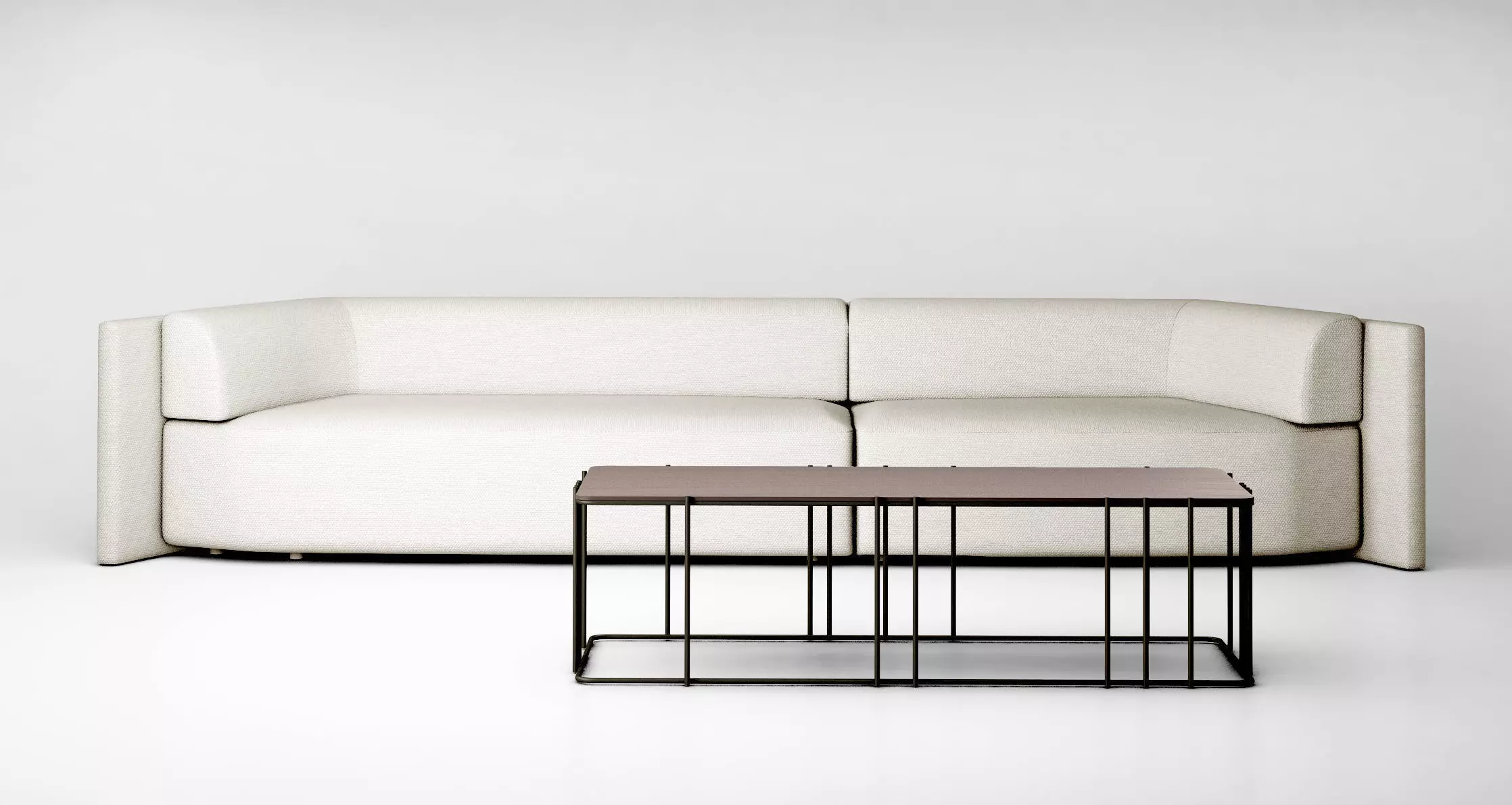 Christophe Delcourt Eko sofa and Ato table 3D model_0
