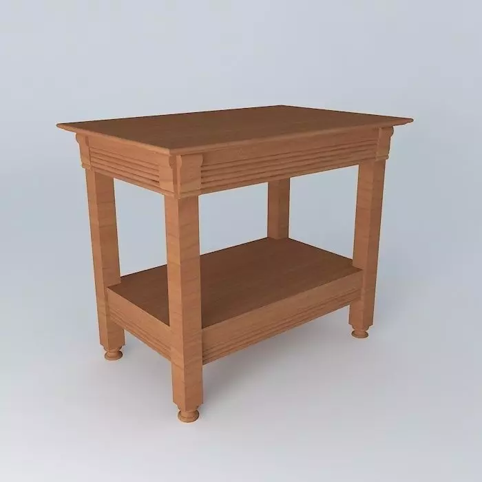 Tea Table Free 3D model_0