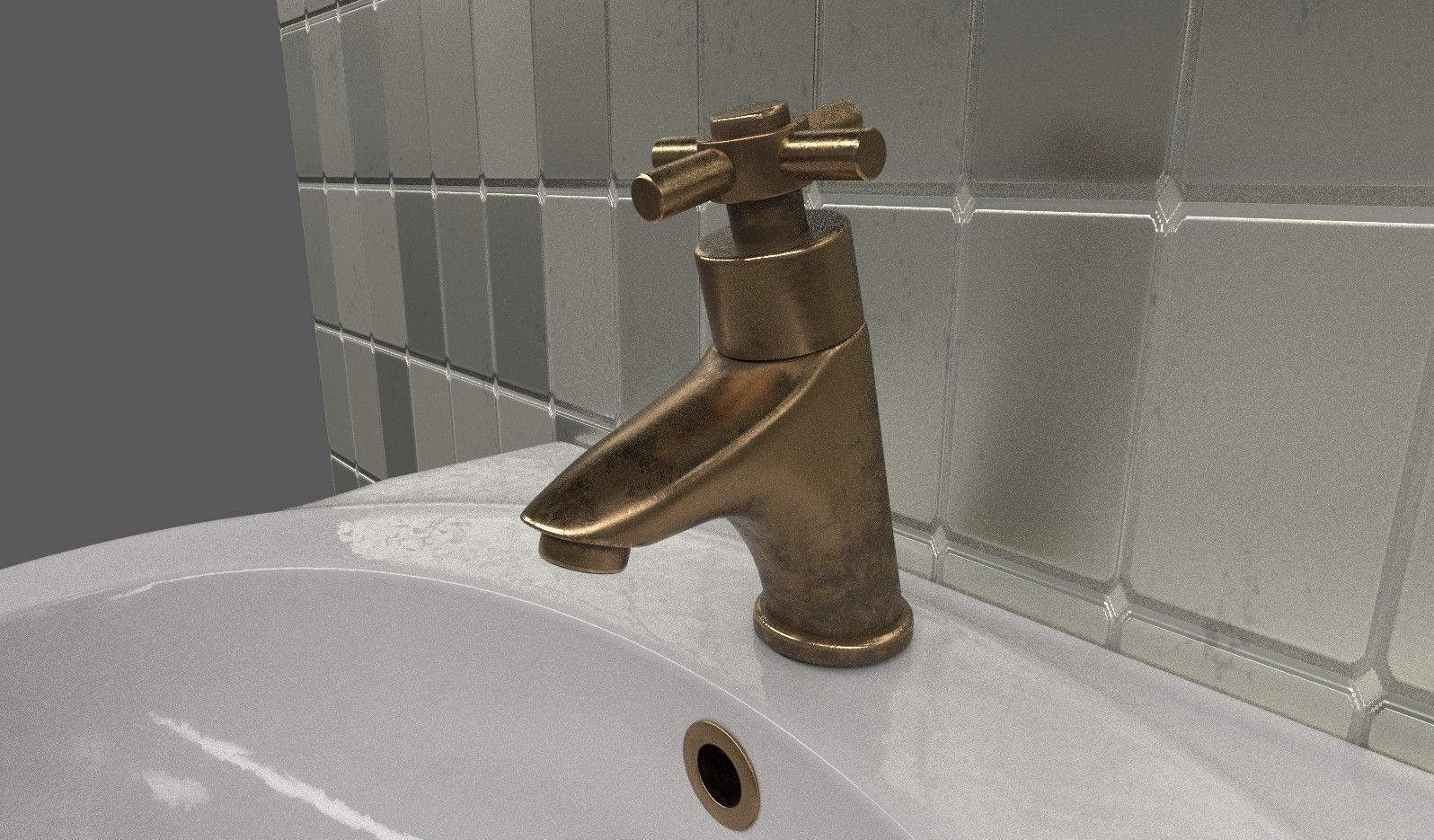 Bathroom 3D model_2