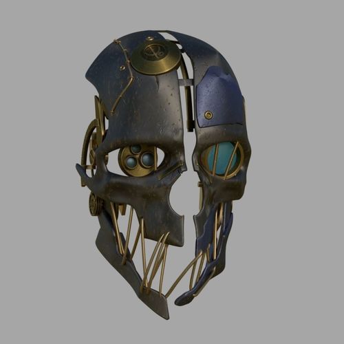 Corvo Mask 3D print model