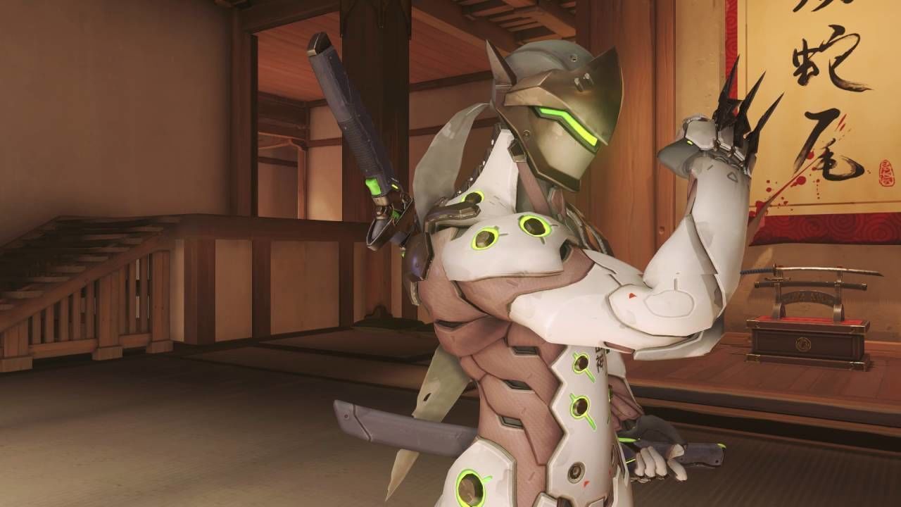 Genji robotic hand  3D print model_3