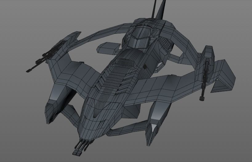 Yeti fleet  3D Model Collection_2