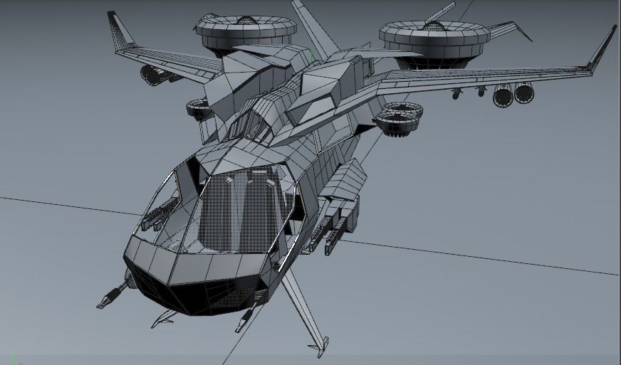Yeti fleet  3D Model Collection_1