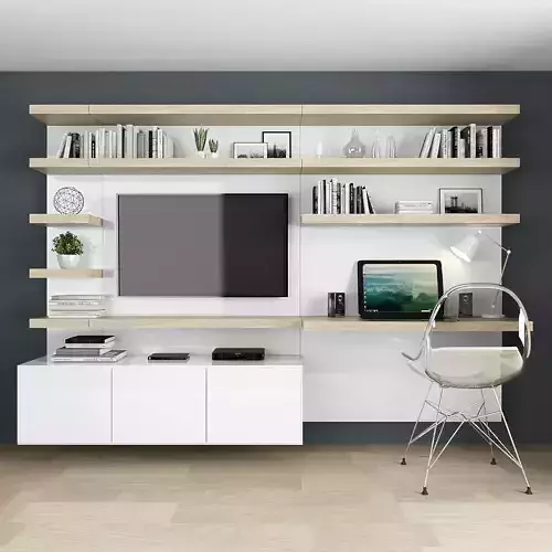 Tv stand and workzone