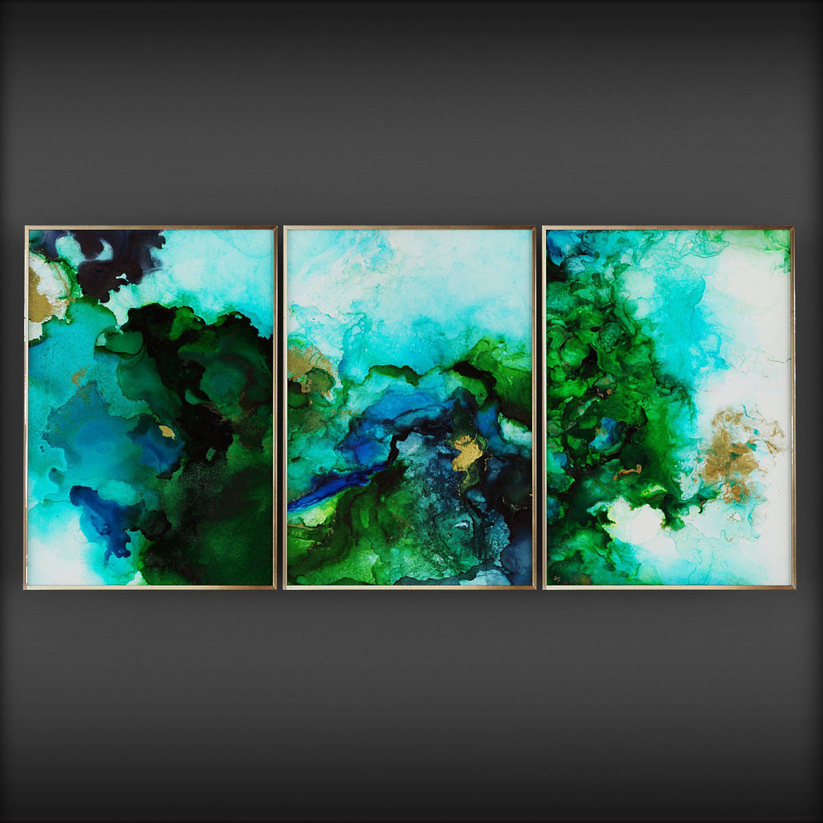 Picture Frames  Low-poly 3D model_2