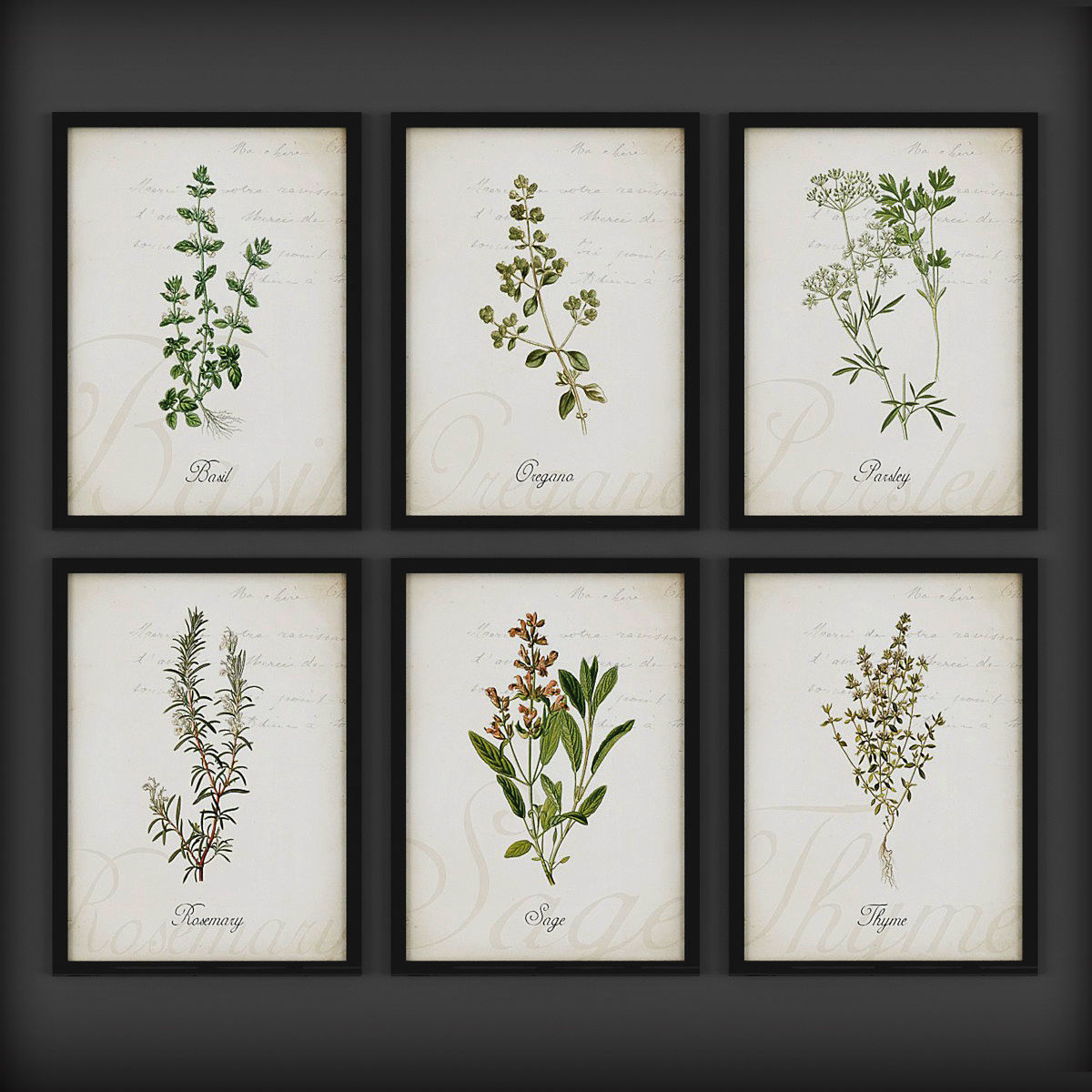 Picture Frames Low-poly 3D model_1