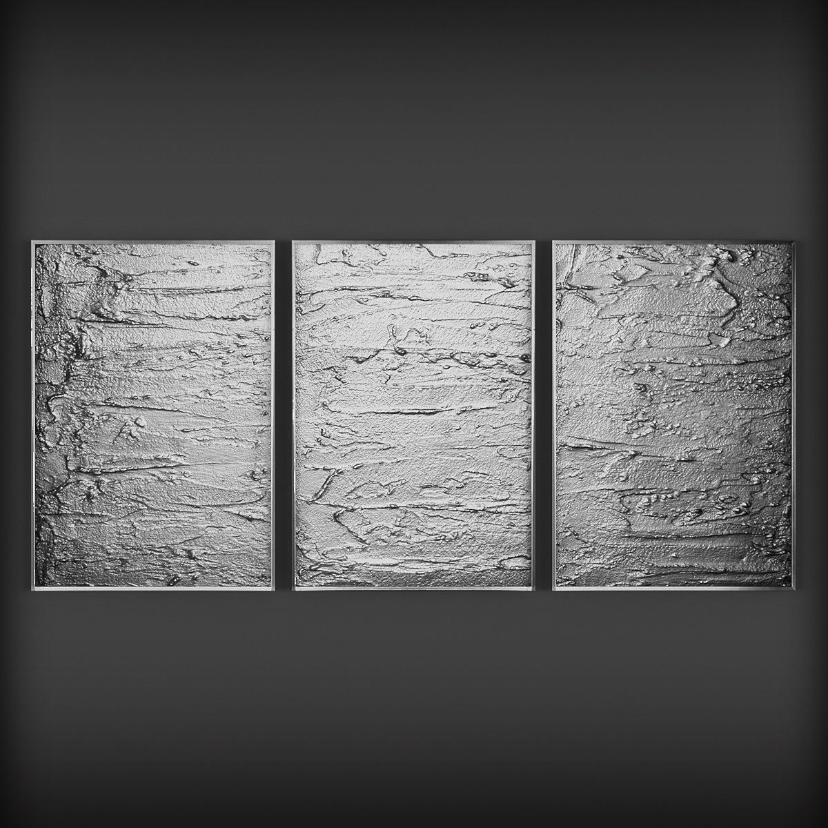 Picture Frames Low-poly 3D model_1