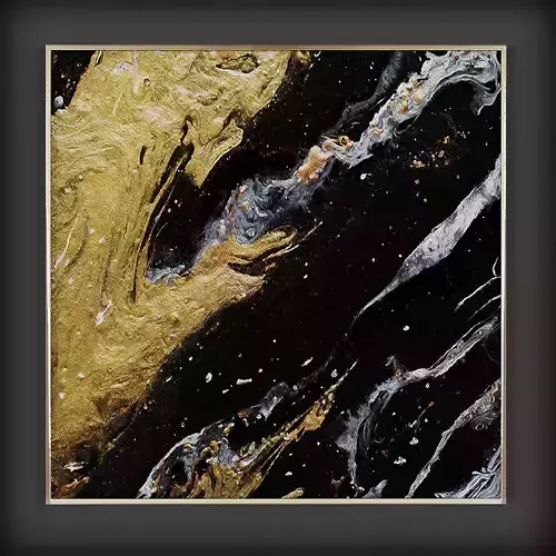 Picture Frames Low-poly 3D model