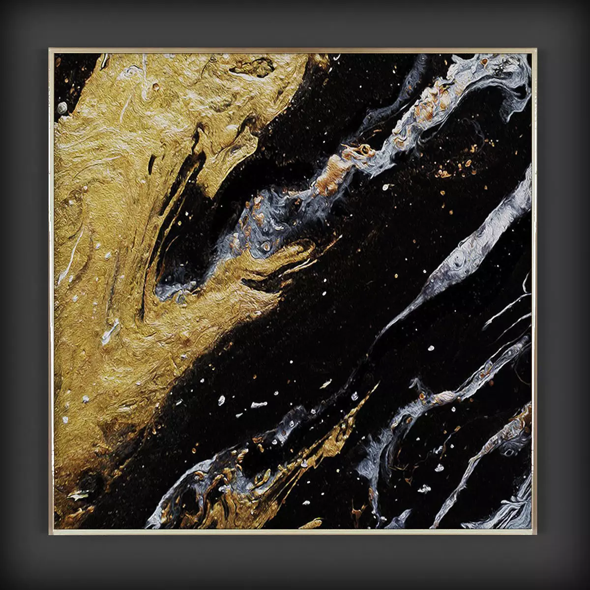 Picture Frames Low-poly 3D model_0