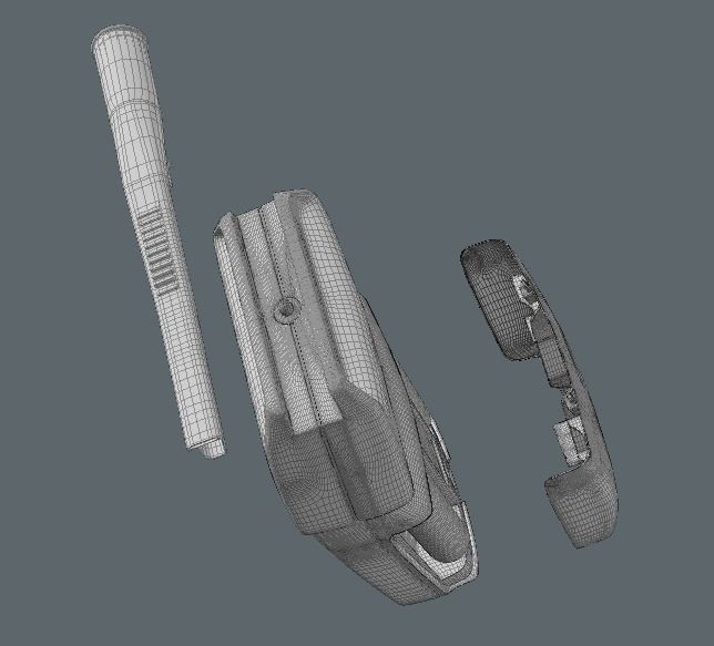 Breath analyser High quality model 3D model_4