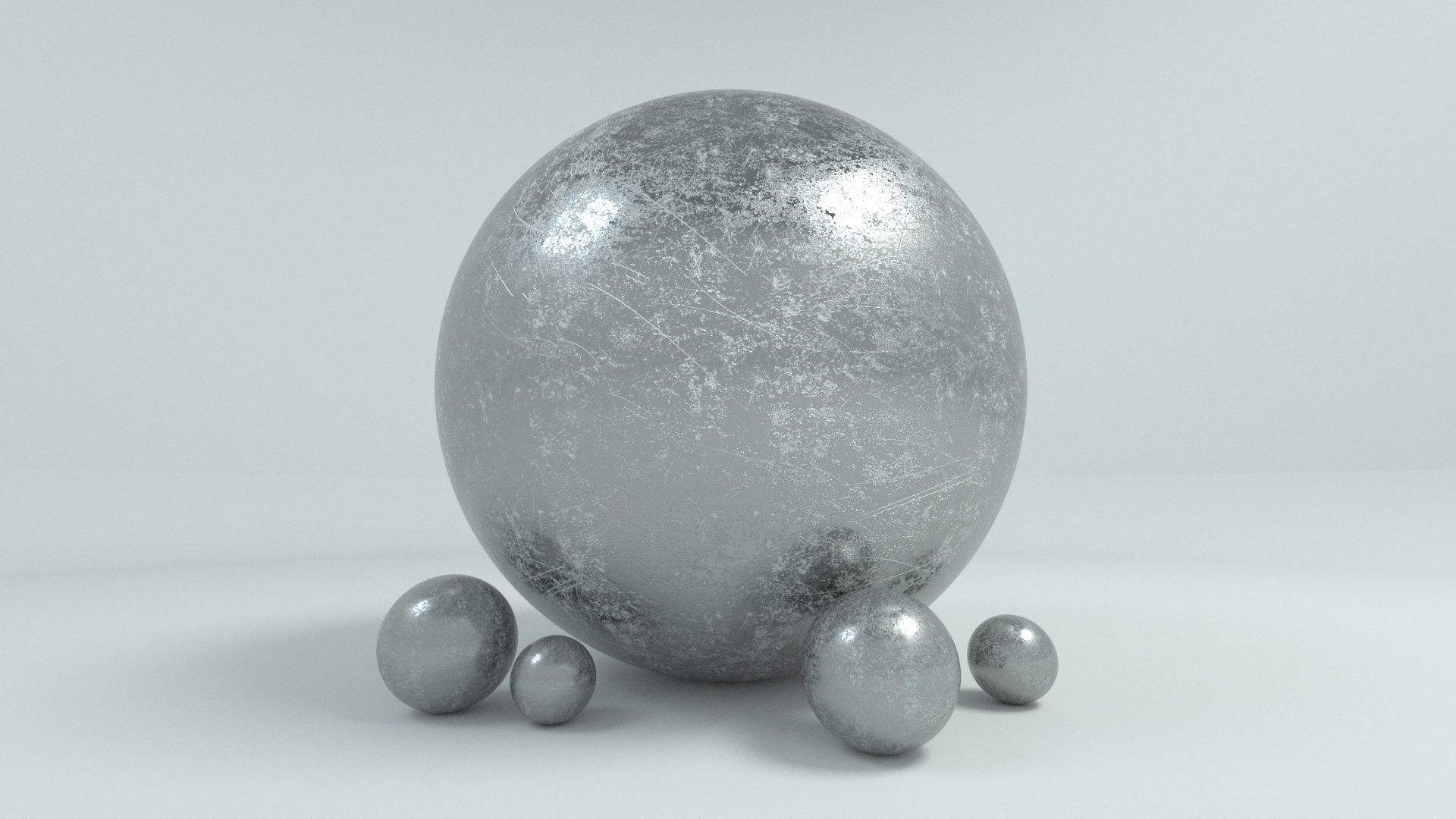 11 Chrome Materials for C4D Octane render Texture_11