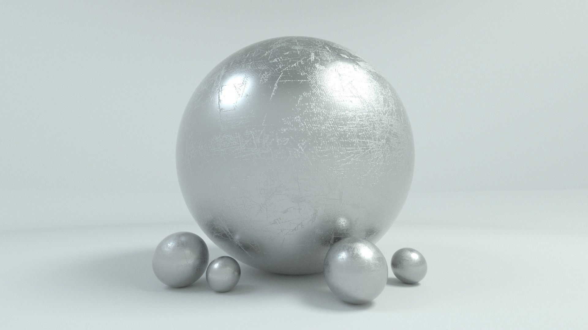 11 Chrome Materials for C4D Octane render Texture_10