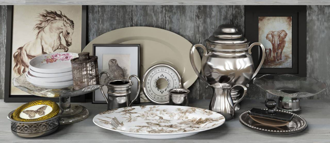 A collection of little things for the kitchen 3D model_4