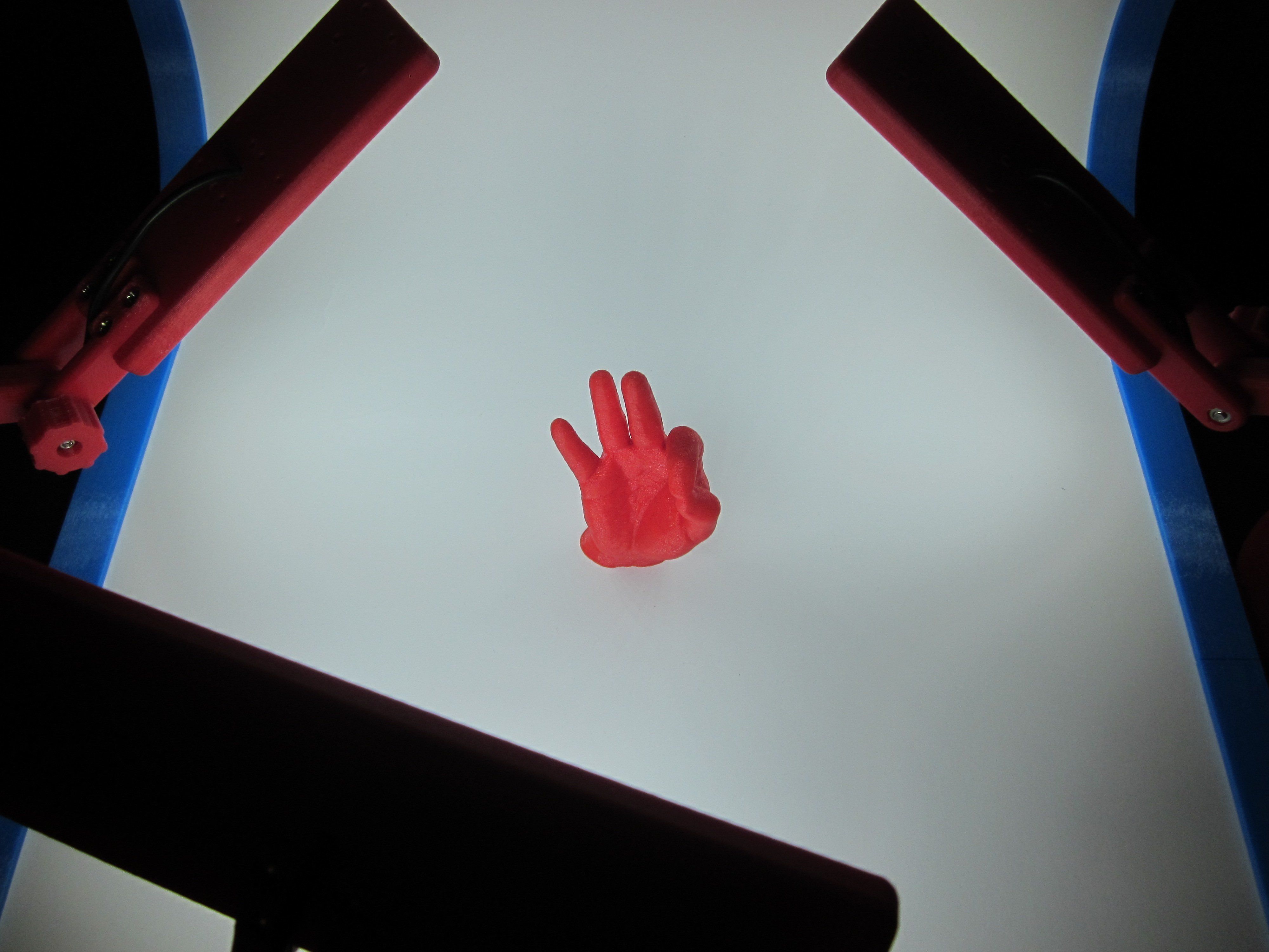 SET - Infinite Seamless White Backdrop And LED Light - RCA 3D print model_57