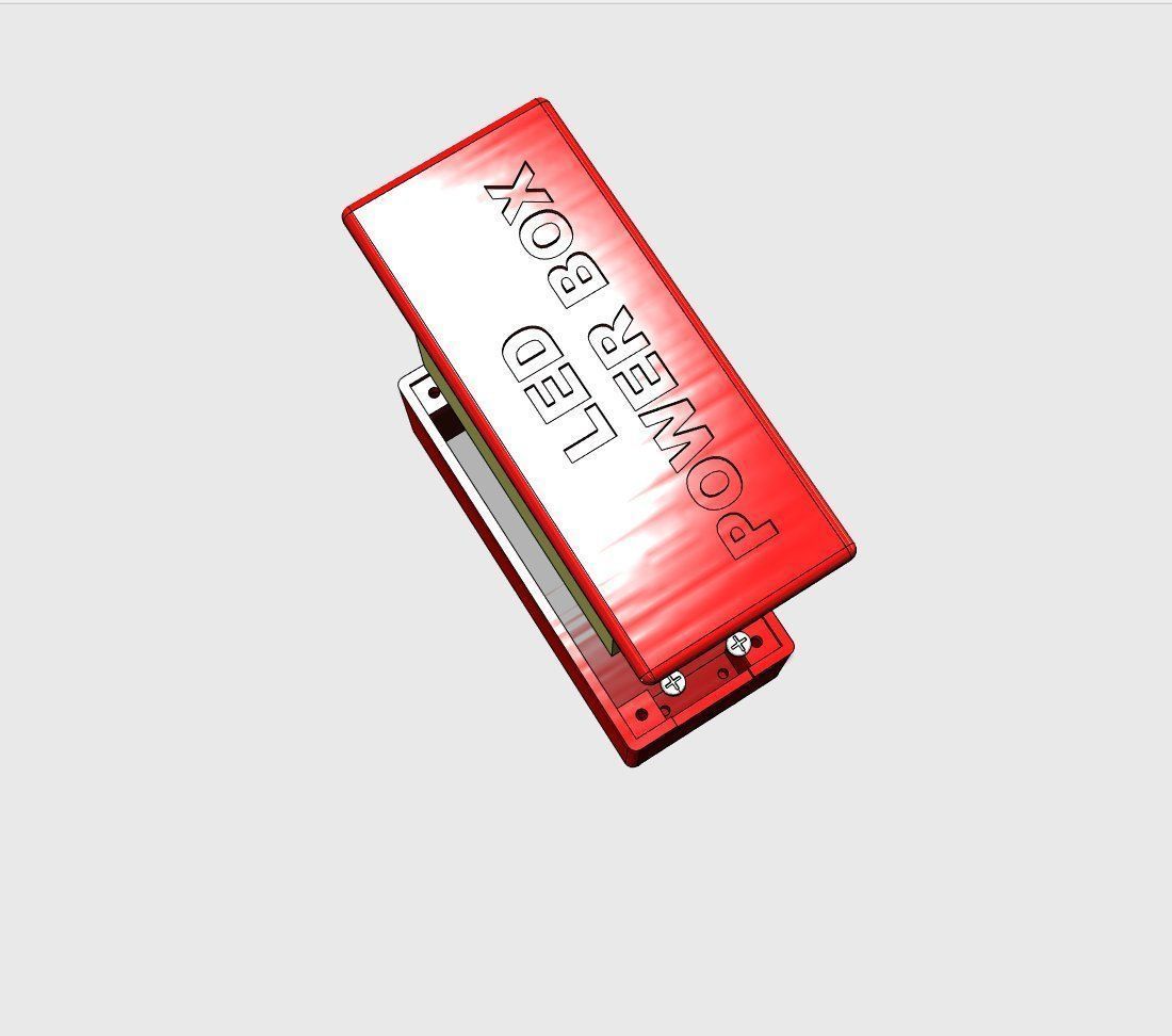 SET - Infinite Seamless White Backdrop And LED Light - RCA 3D print model_17