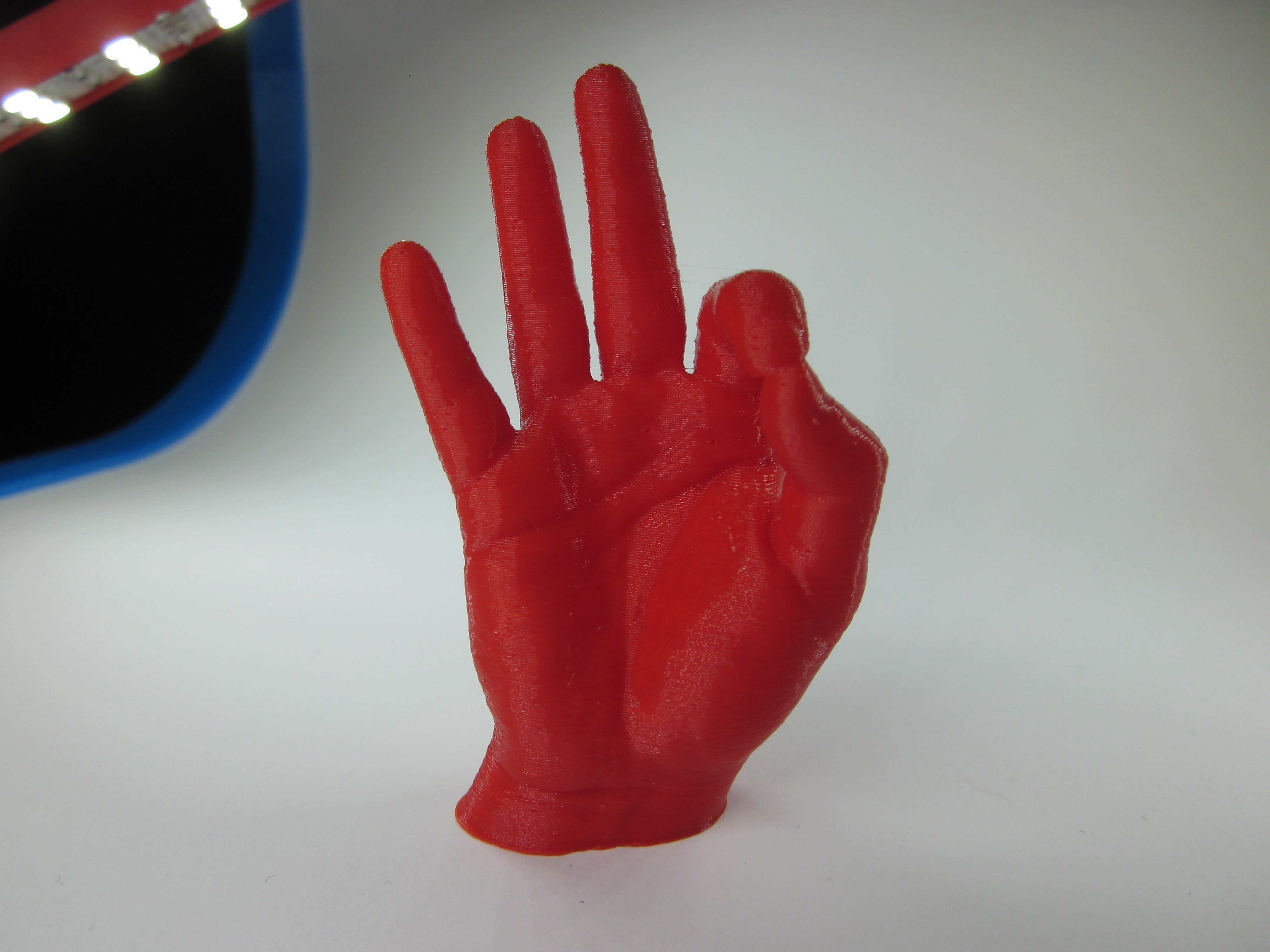 SET - Infinite Seamless White Backdrop And LED Light - RCA 3D print model_58