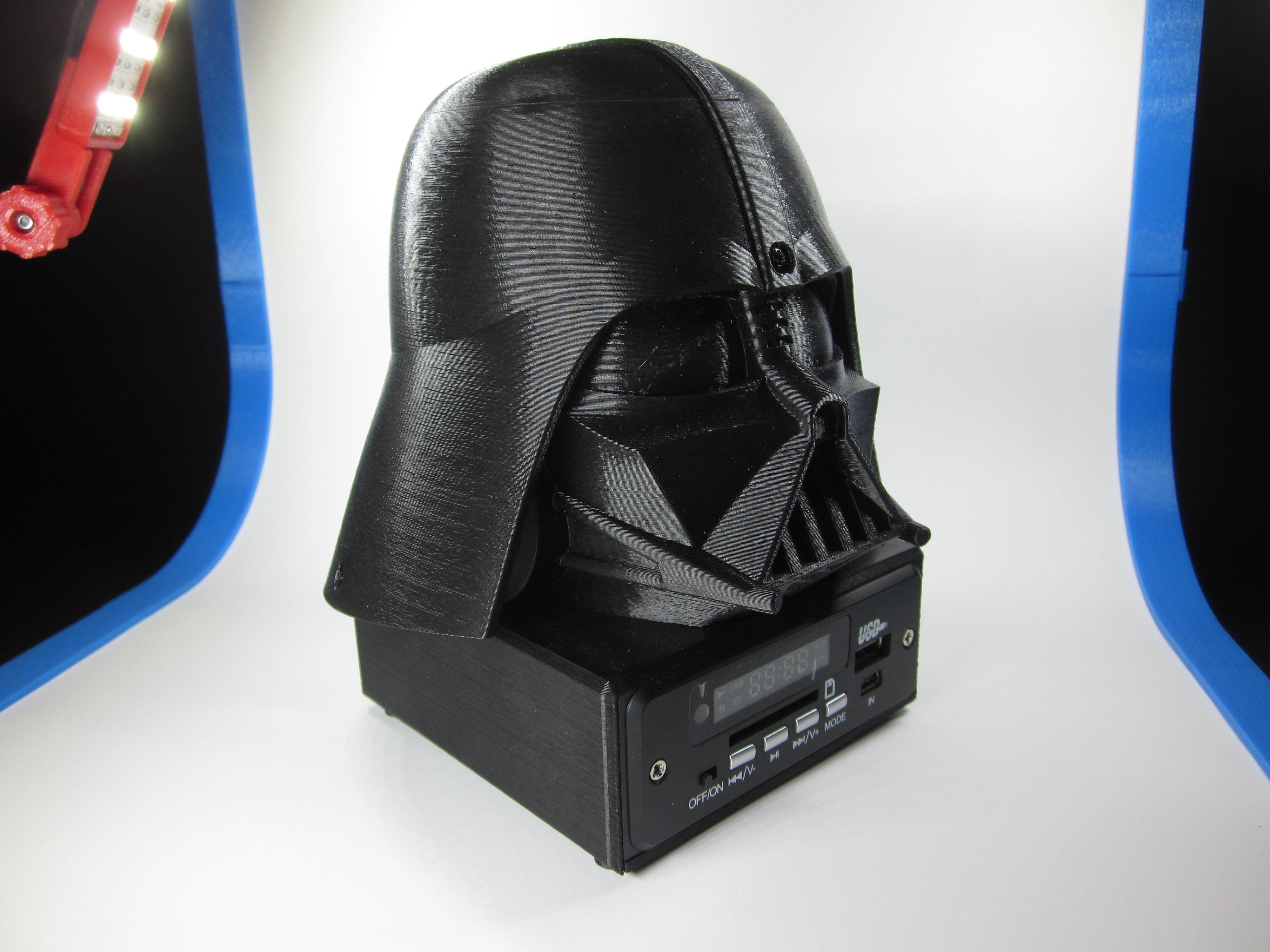 SET - Infinite Seamless White Backdrop And LED Light - RCA 3D print model_53