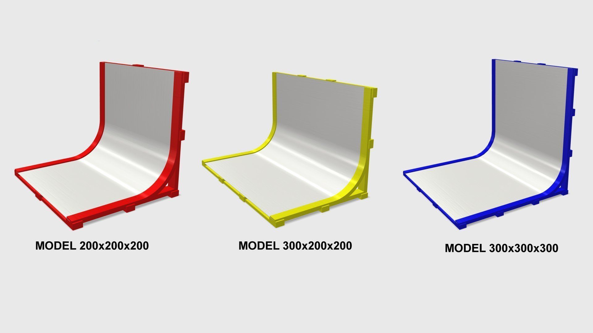 SET - Infinite Seamless White Backdrop And LED Light - RCA 3D print model_25