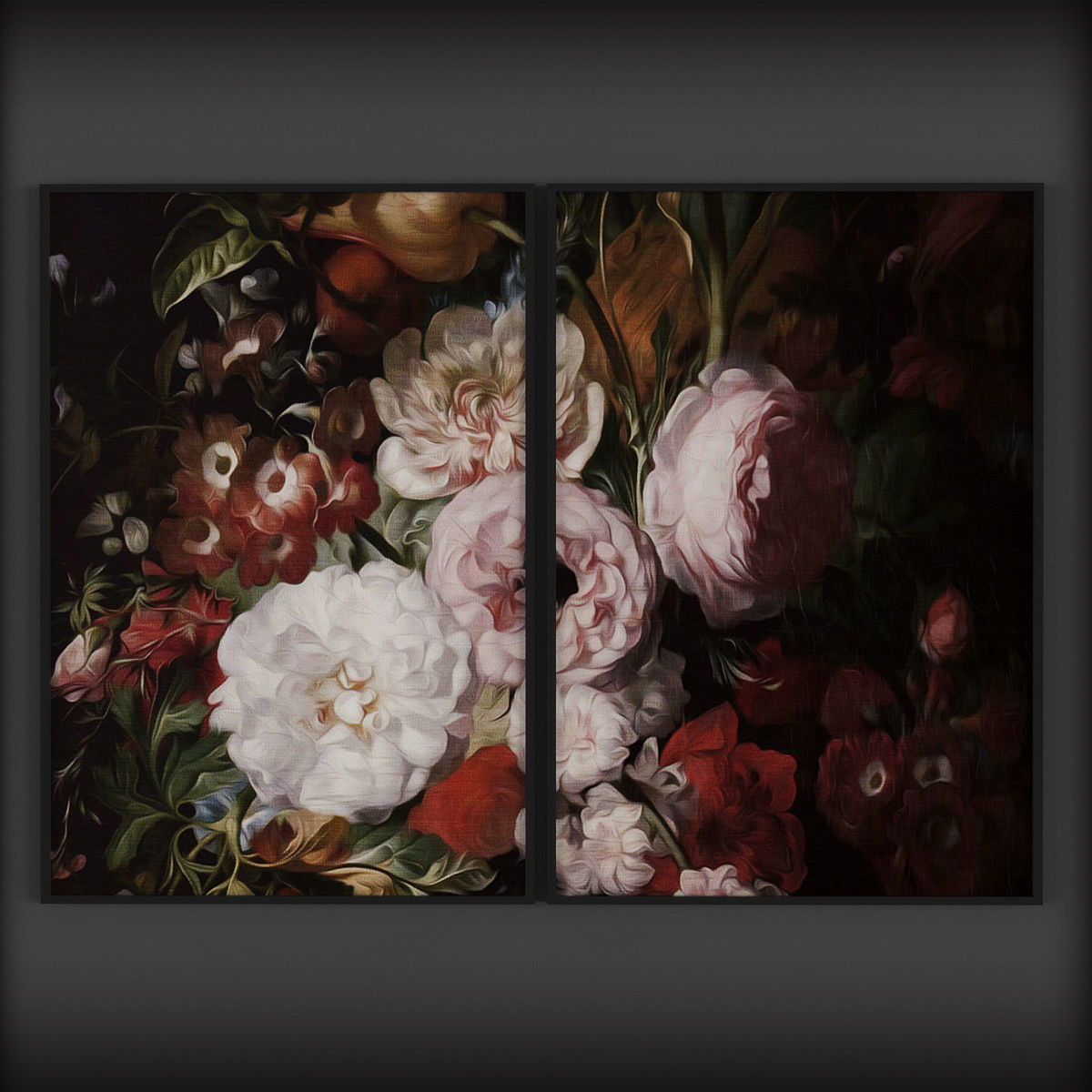 Picture Frames Low-poly 3D model_1