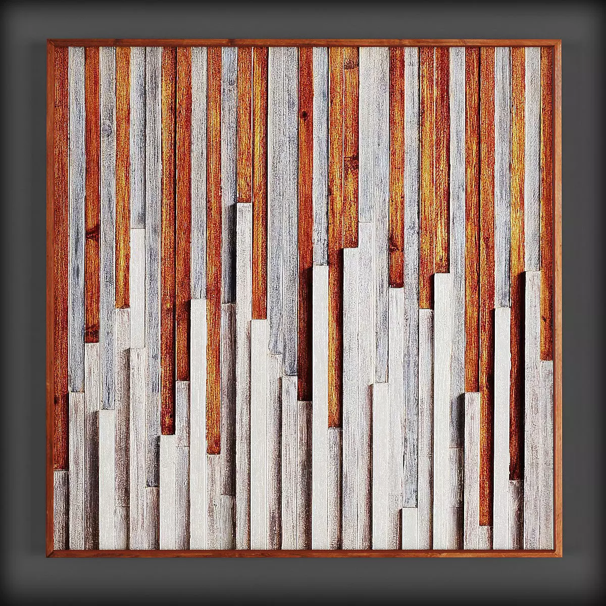 Picture Frames Low-poly 3D model_0