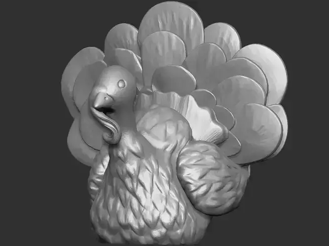 The Thanksgiving Turkey 3D print model