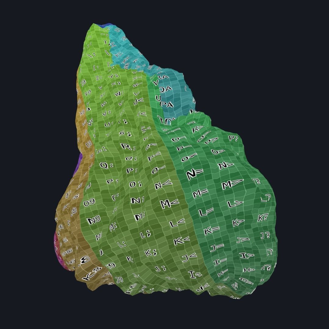 Forest rocks pack Low-poly 3D model_12