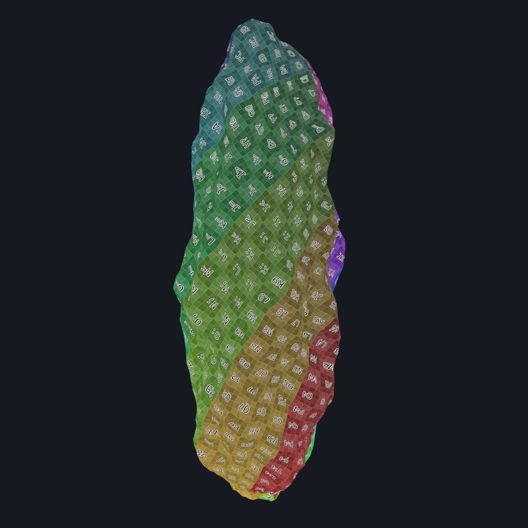 Forest rocks pack Low-poly 3D model_15