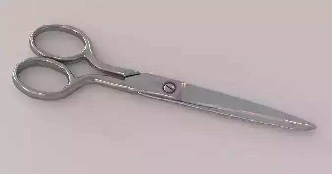 Scissors pair of 3D model