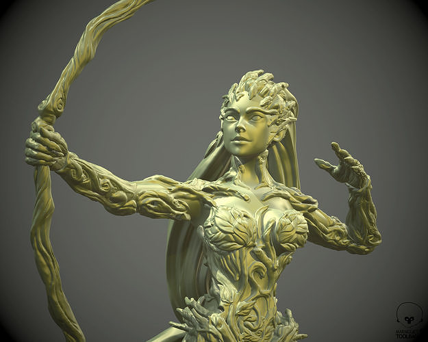 Silva DnD Sylvan Stalker  3D print model