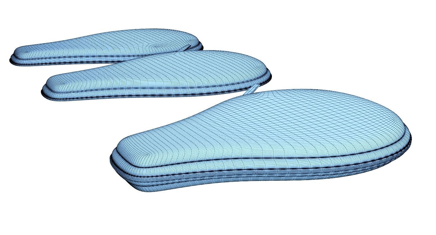 Ping Pong Racket Case Close and Open 3D model_15