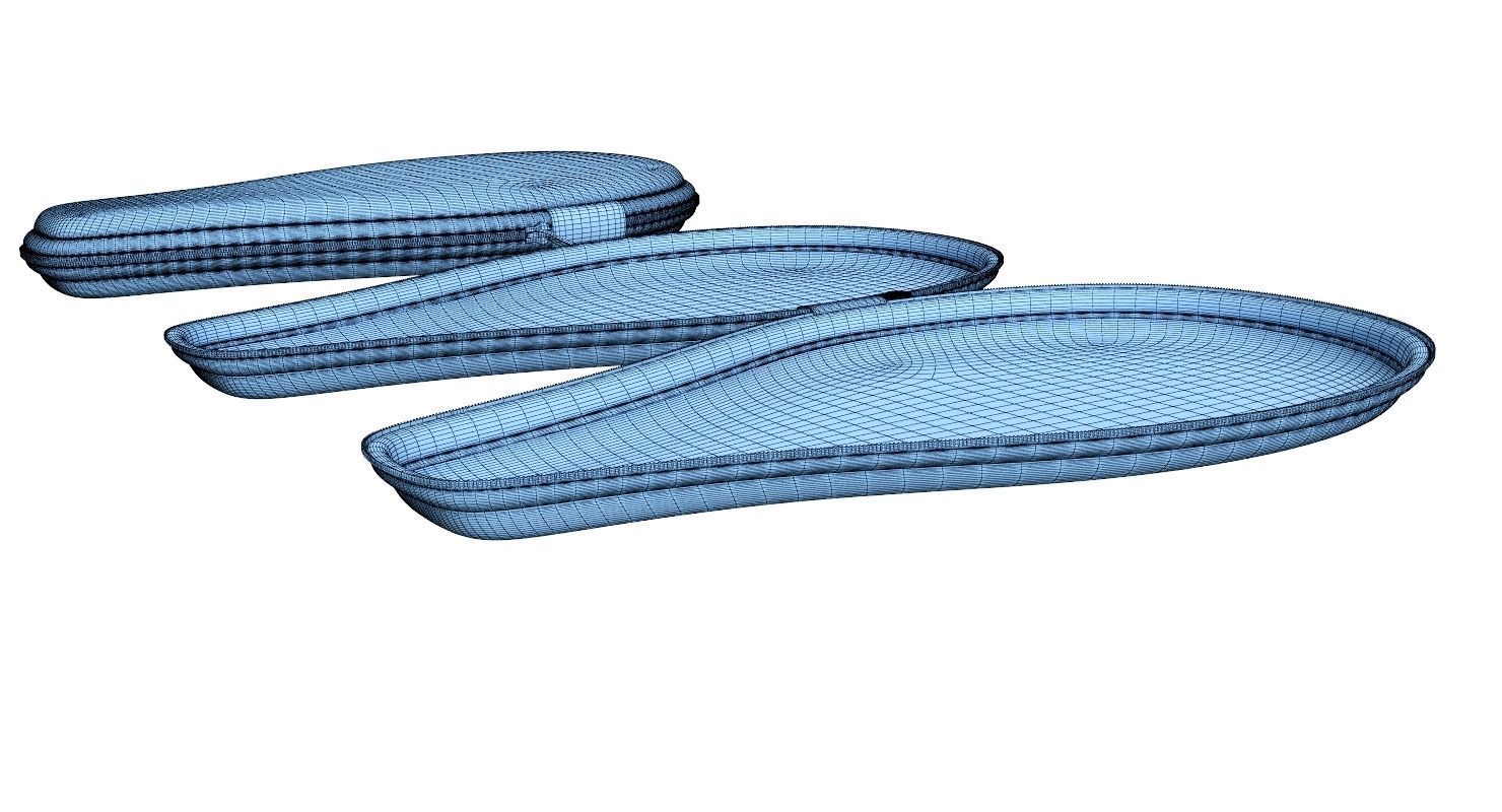 Ping Pong Racket Case Close and Open 3D model_14