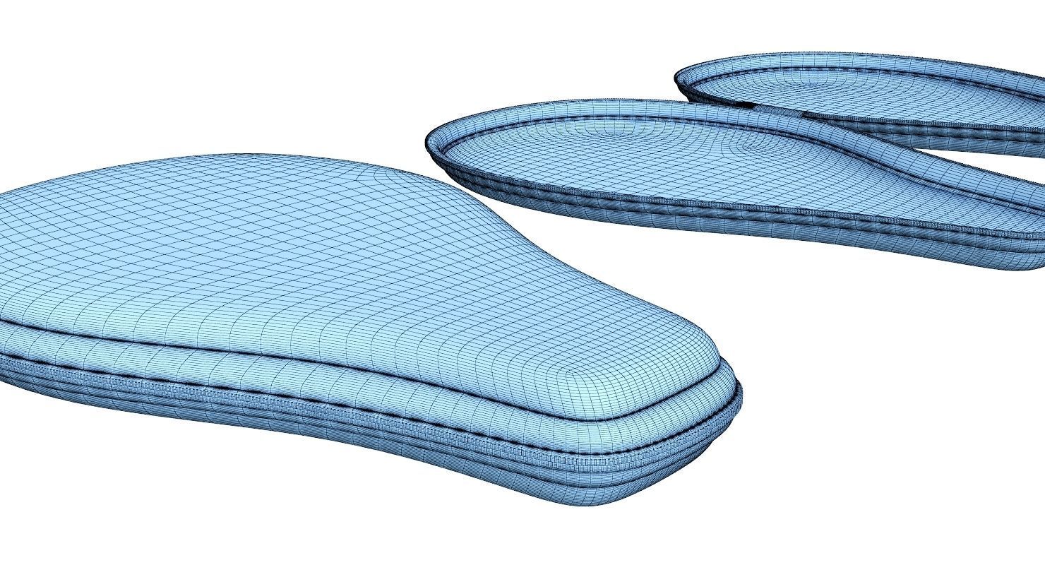 Ping Pong Racket Case Close and Open 3D model_13