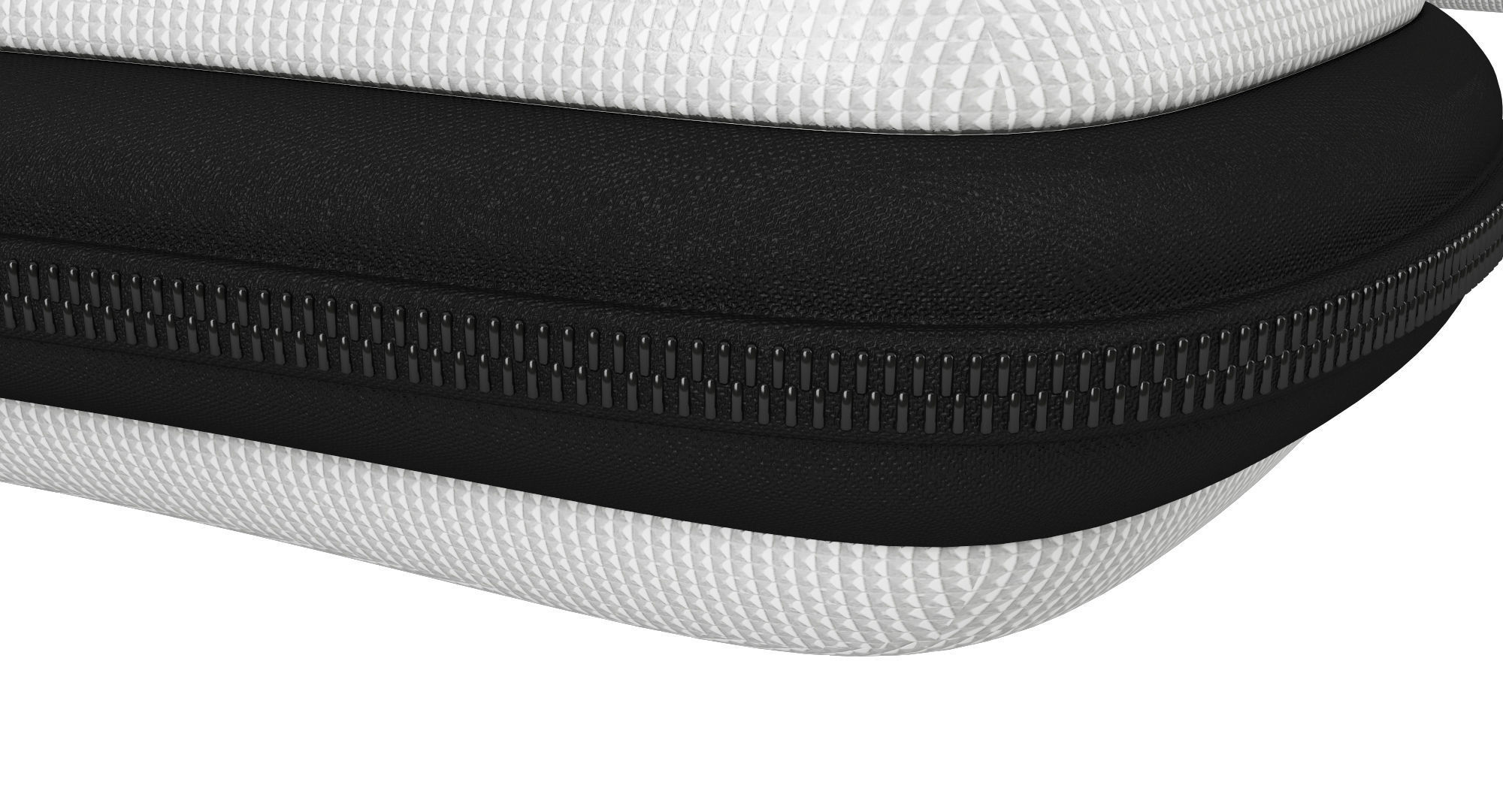 Ping Pong Racket Case Close and Open 3D model_7